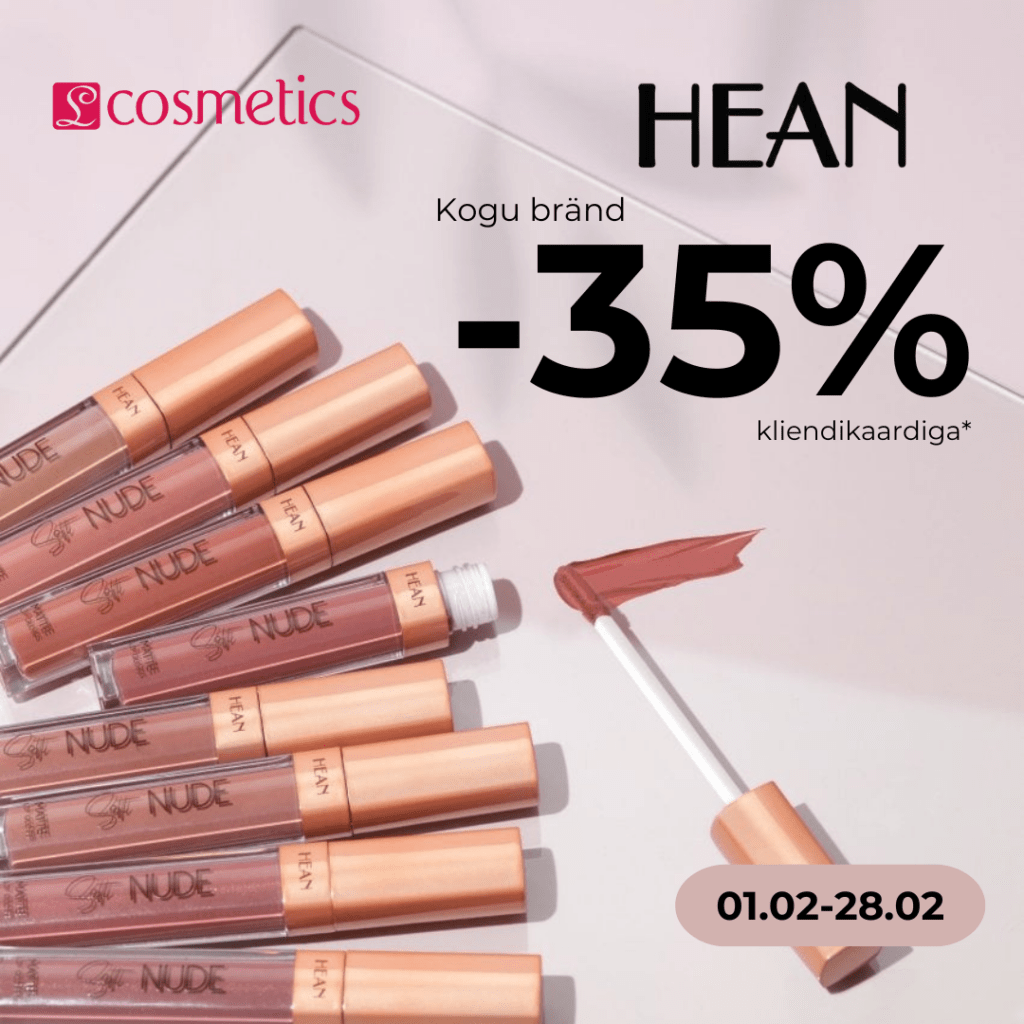 L-Cosmetics: Hean -30% kliendikaardiga