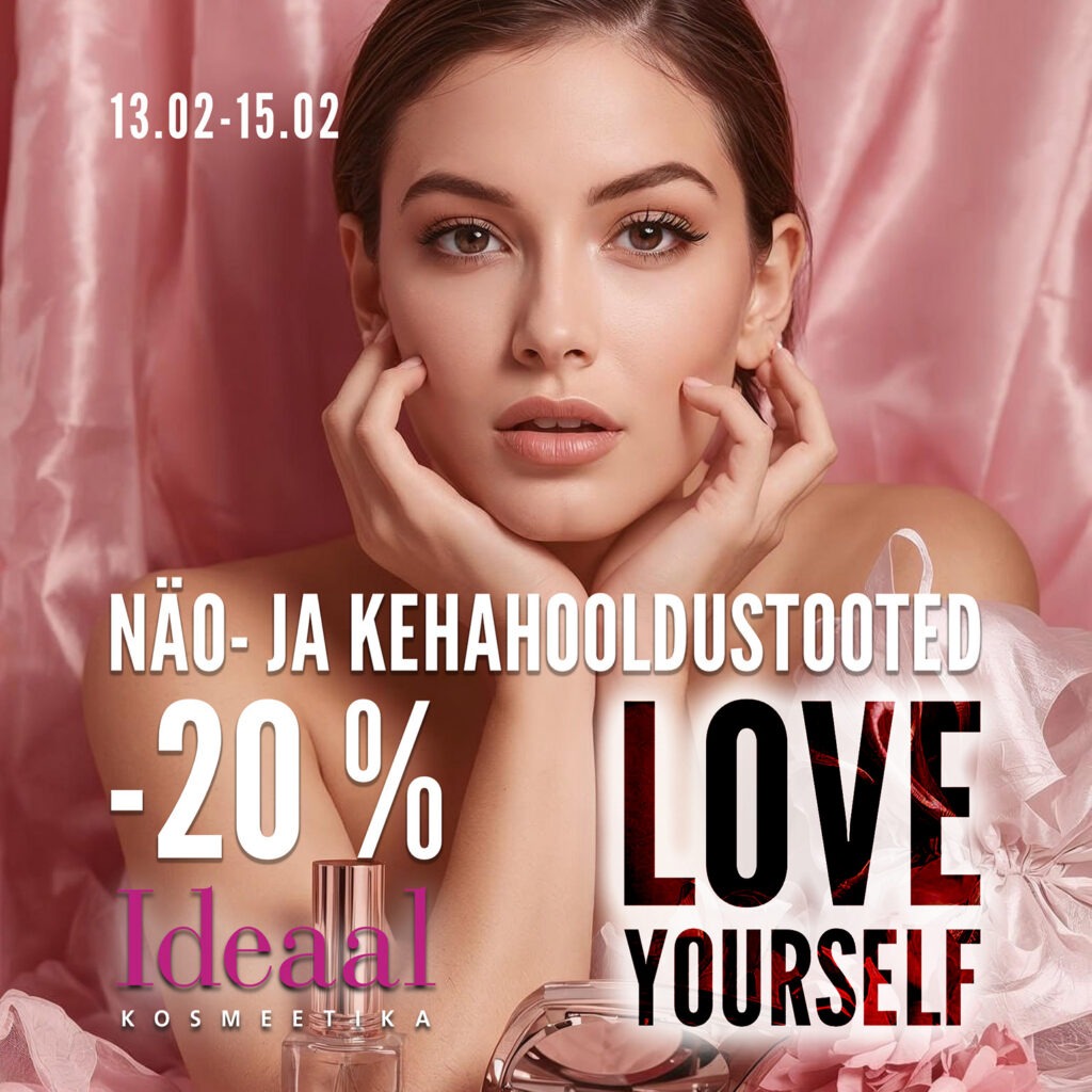 Ideaal Kosmeetika: Näo- ja kehahooldustooted -20%