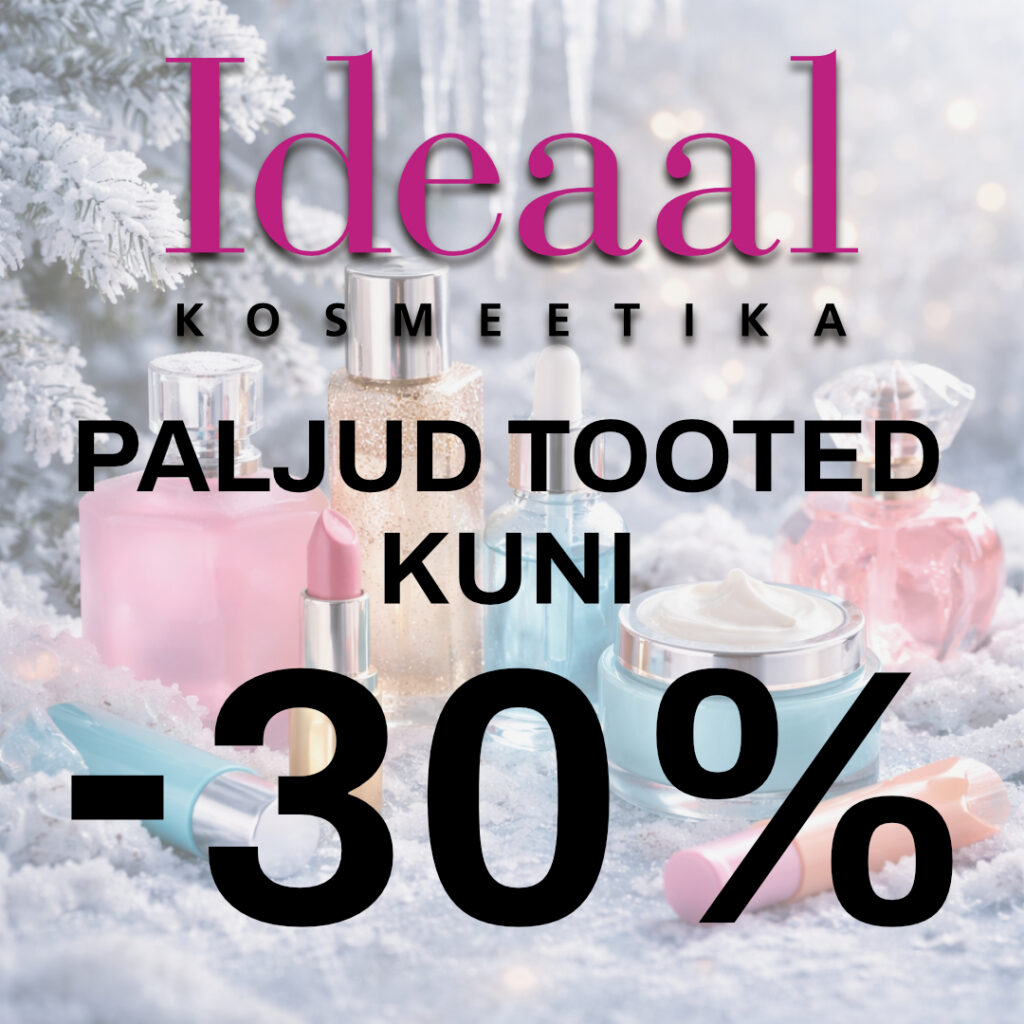 Ideaal Kosmeetika: Paljud tooted kuni –30%.