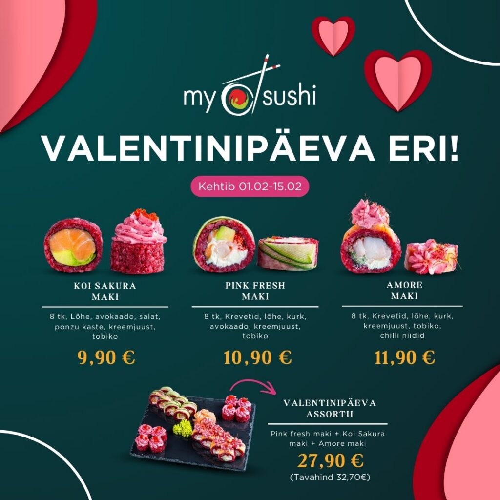 MySushi: Valentinipäeva ERI