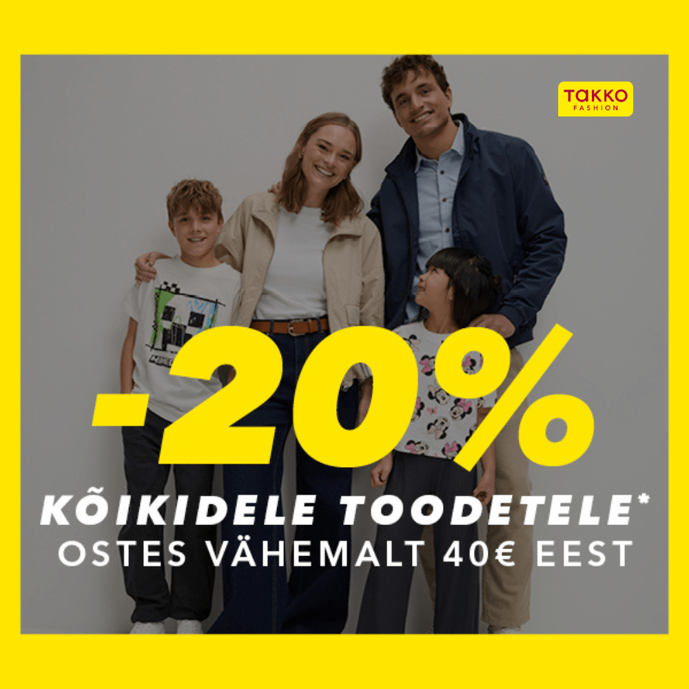 TAKKO FASHION: Kogu kollektsioon -20%