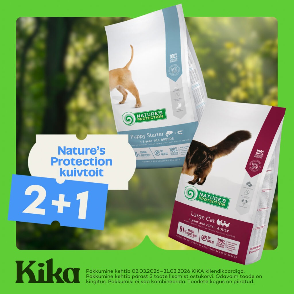 KIKA: NATURE’S PROTECTION KUIVTOIT 2+1