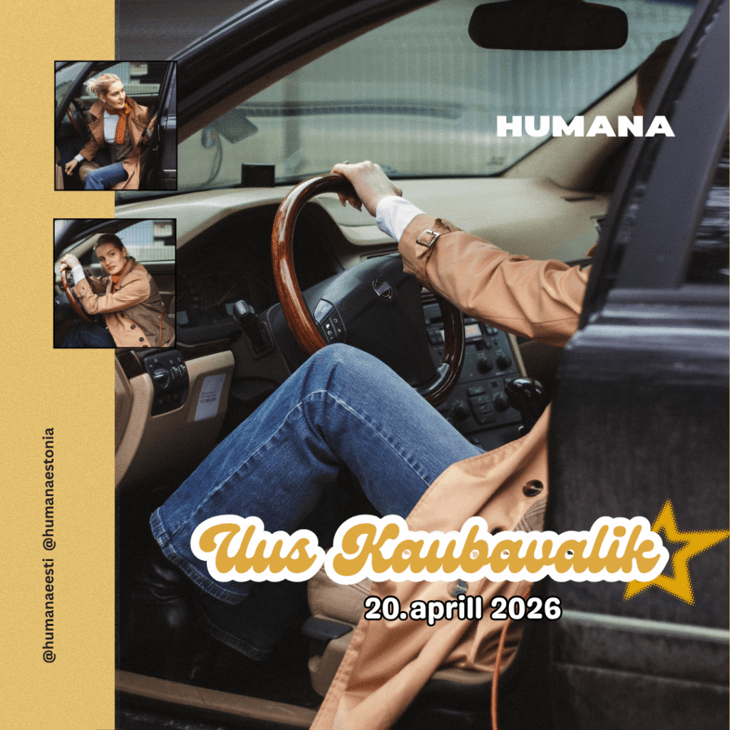 Uus kaubavalik Humanas 20. aprillist