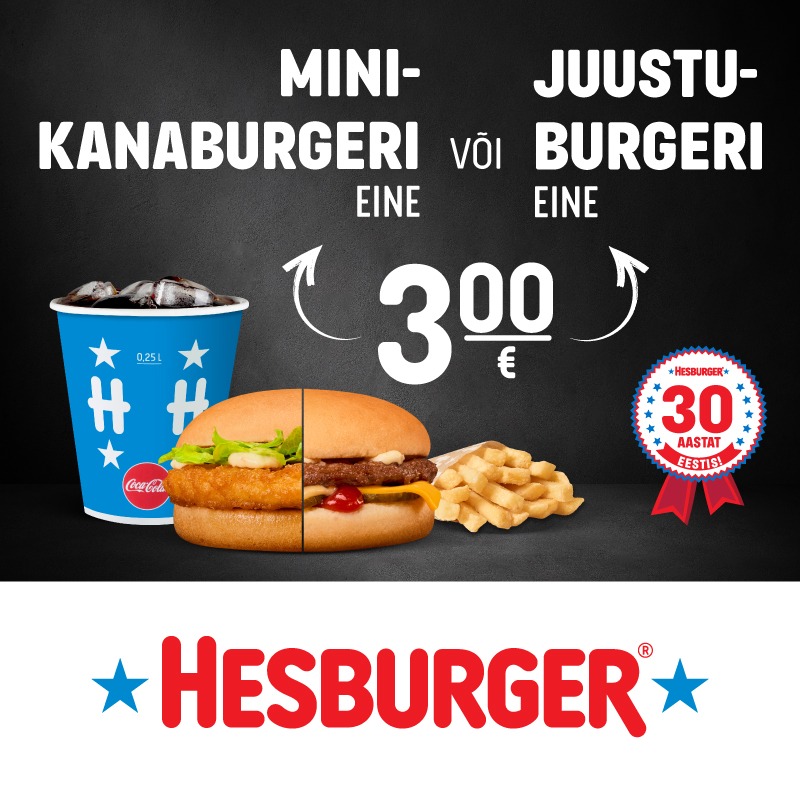 Hesburgeri kuupakkumine