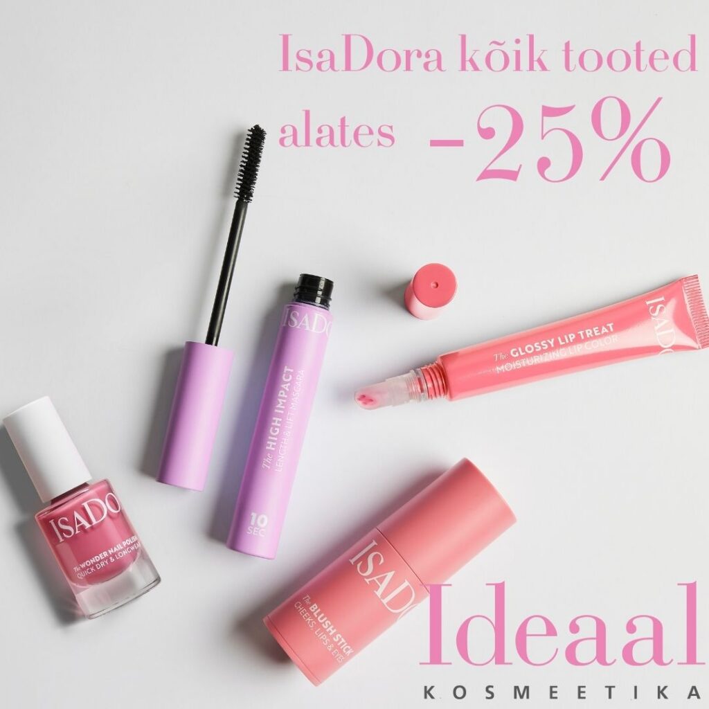 Ideaal Kosmeetikas kõik IsaDora tooted alates -25%