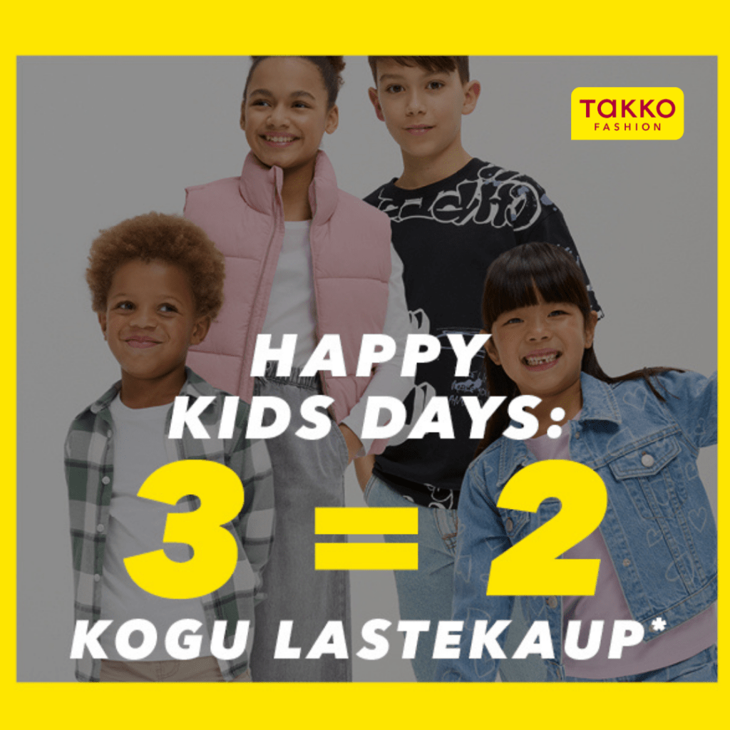 Takko Fashionis kogu lastekaup 3 = 2