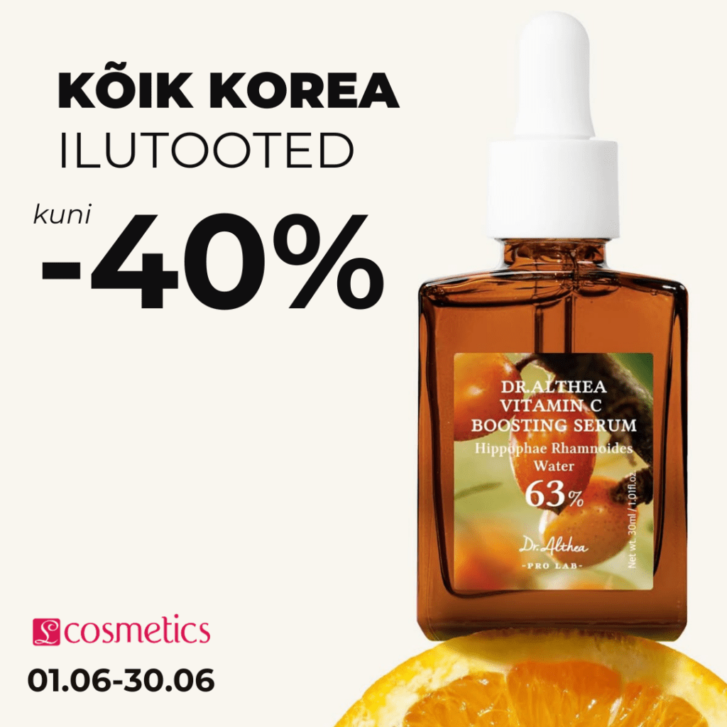 Kõik Korea ilutooted kuni -40%