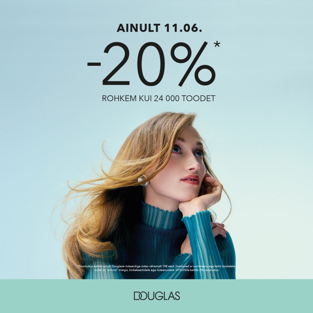 Douglases ainult üheks päevaks kogu iluvalik -20%