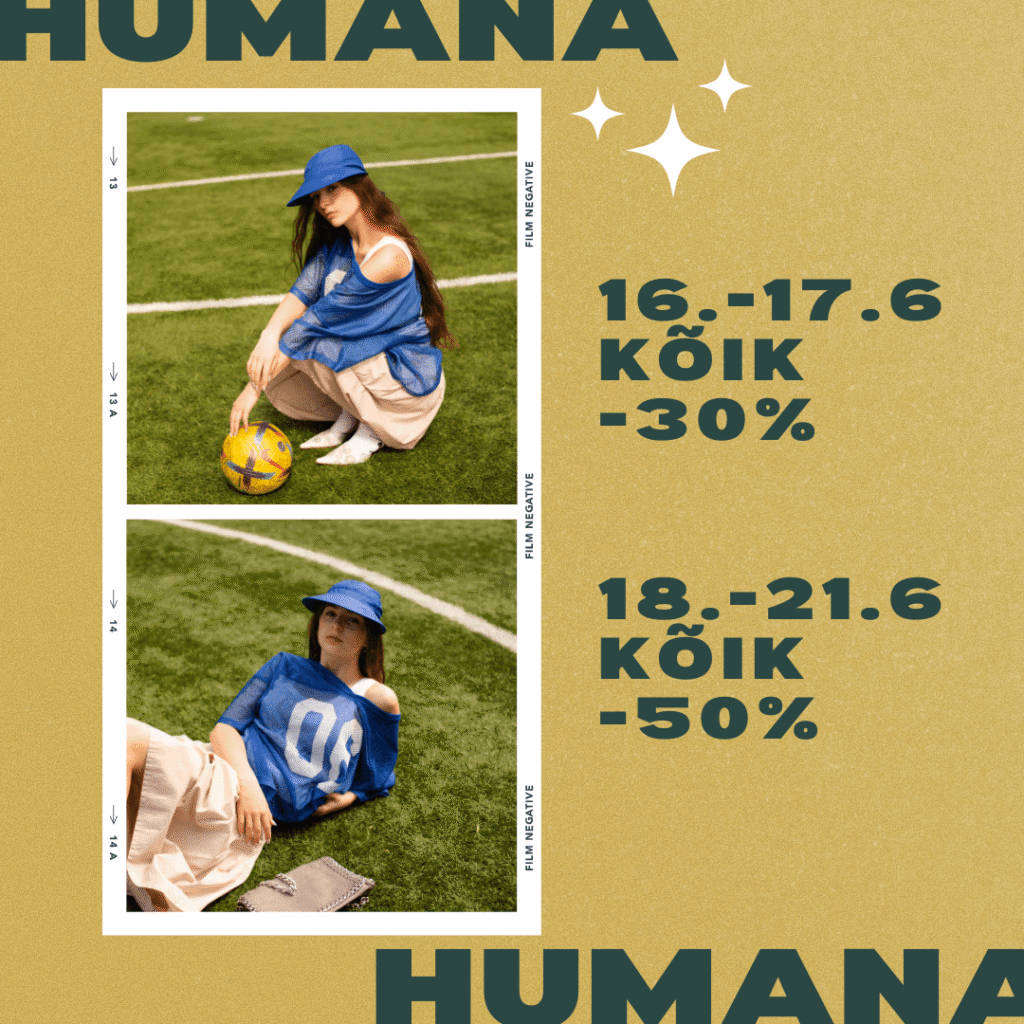 Humanas allahindlused kuni -50%