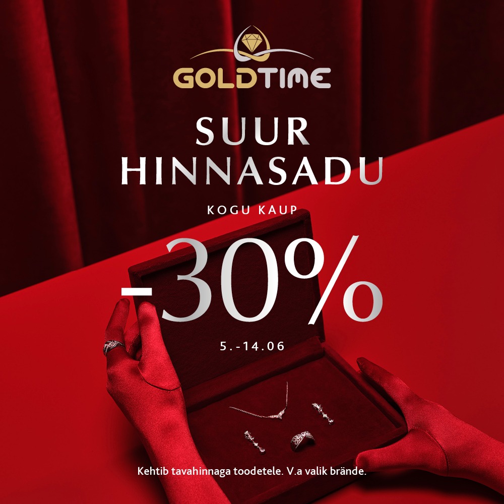 Goldtime’i suur hinnasadu: kogu kaup -30%
