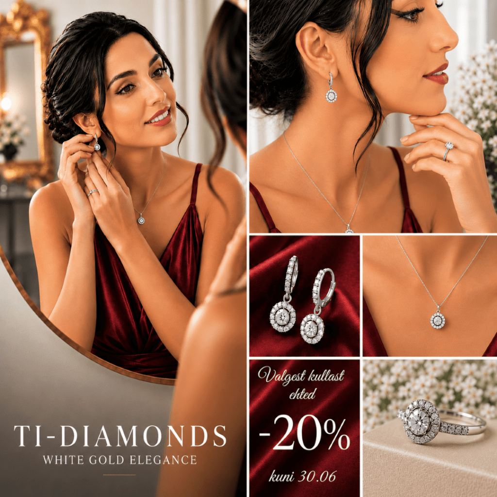 Valgest kullast ehted -20%