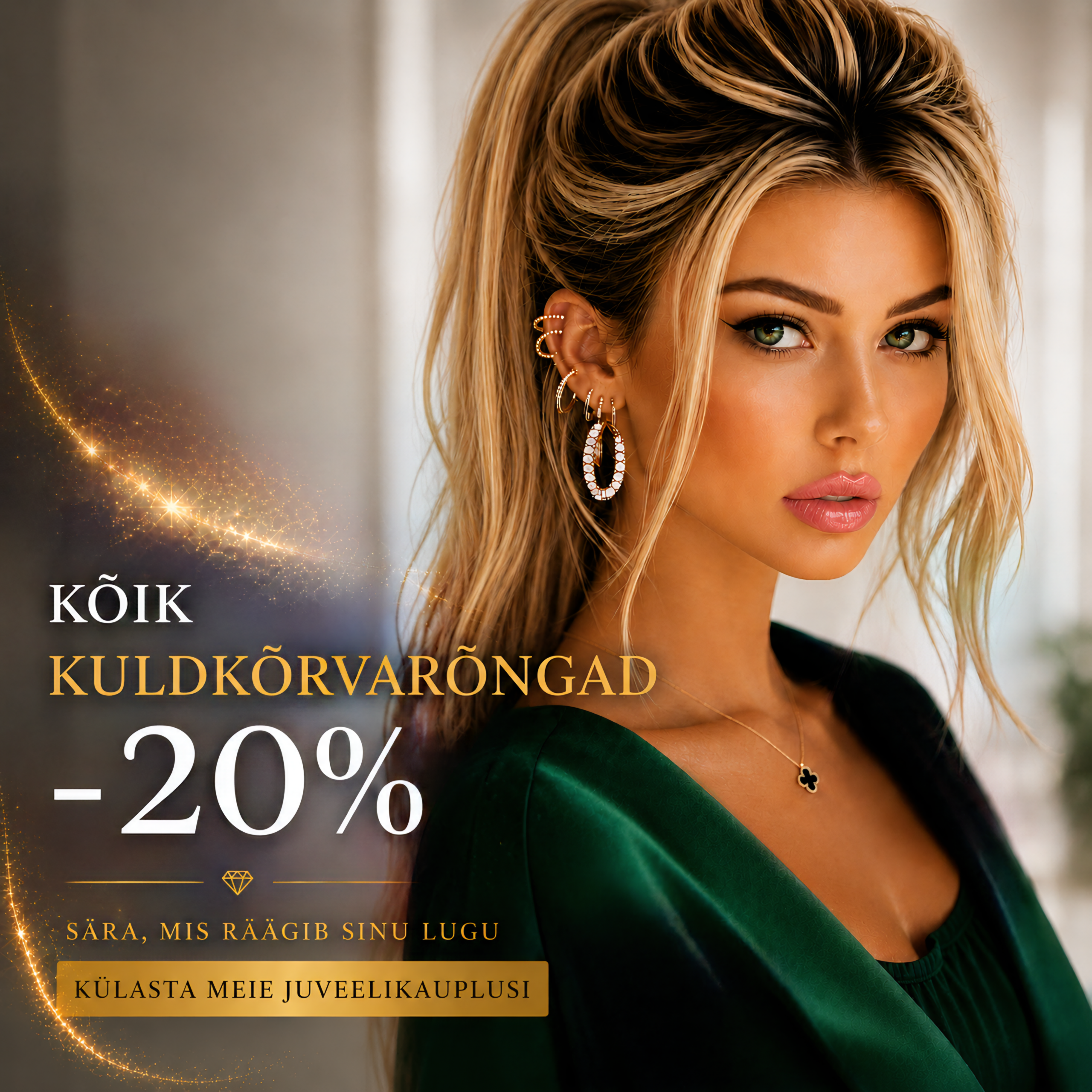 Kõik kuldkõrvarõngad -20%