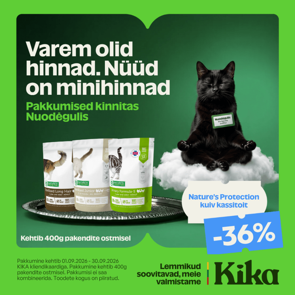 Nature’s Protection kuiv kassitoit -36%