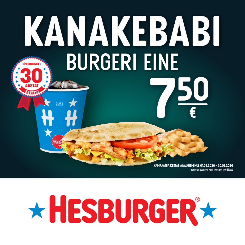 Septembris ootab Hesburgeris kanakebabi eripakkumine!