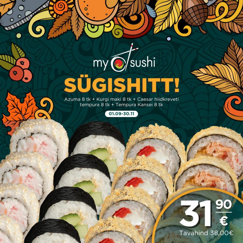 Sügishitt soodushinnaga 31.90 €!